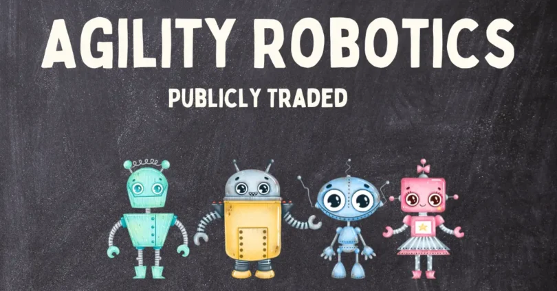 agility robotics publicly traded