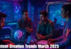 ai content creation trends march 2025
