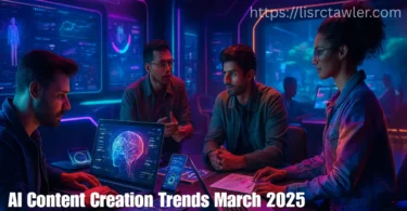ai content creation trends march 2025
