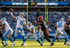 detroit lions vs bengals match player stats