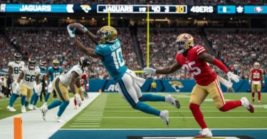 jacksonville jaguars vs 49ers match player stats